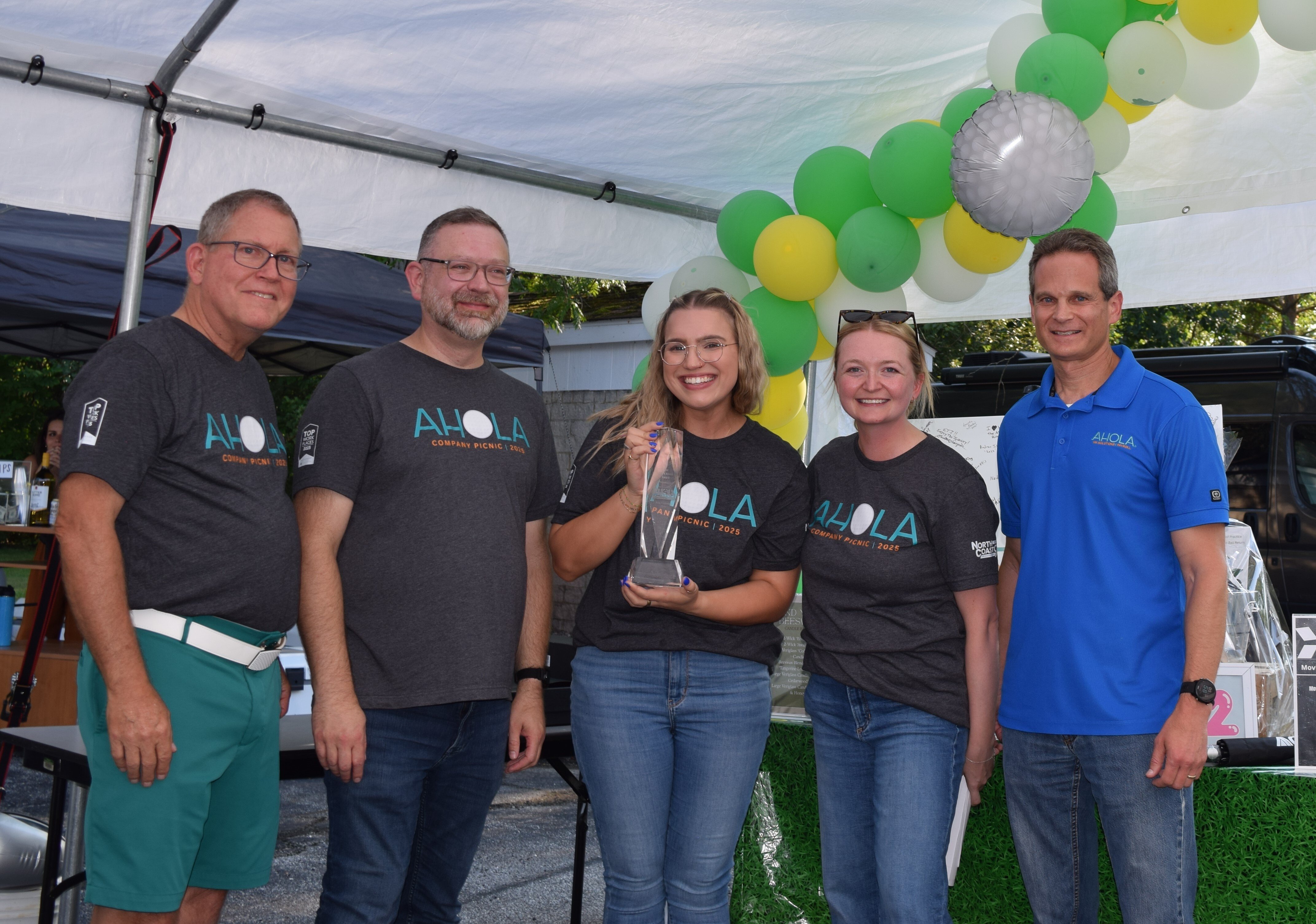 2025 Mark Ahola Perseverance Award Winner Sierra Schleich 